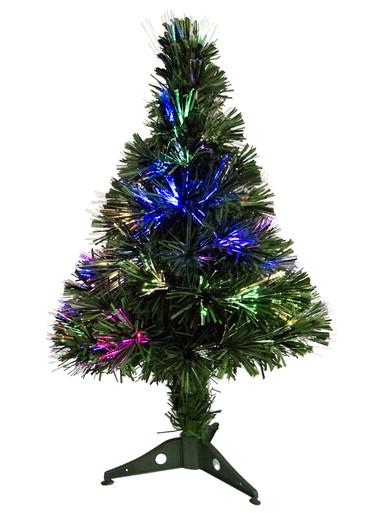 Vibrant LED Multi Colour & Cool White Fibre Optic Tree – 65cm