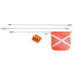 Bushranger 3 piece safety flag Australia The Essential Visibility for 4WD’s