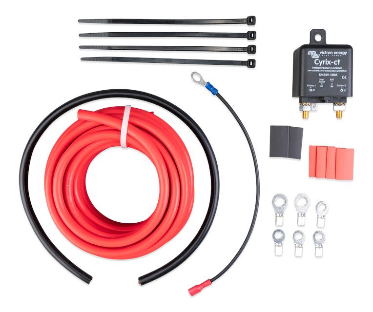 Victron Cyrix-ct 12/24V-120A Battery Combiner kit: Power Management