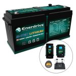 Enerdrive 200Ah Lithium Battery B-TEC Ultra Bundle