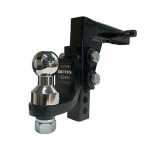 Brutus by Black Jack Adjustable Steel Hitch For Caravan, 325mm Drop
